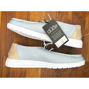 Hey Dude Wendy Glitter Women’s 7 Slip-On Gray Lightweight Comfort MPN 40079-4MY